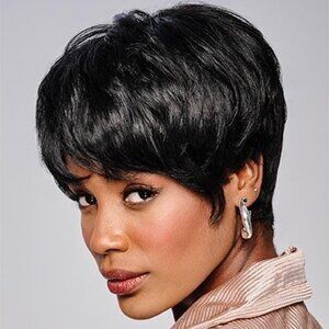 KIM KIMBLE NIA in MC9/14SS Caramel Latte (ROOTED SHADE)